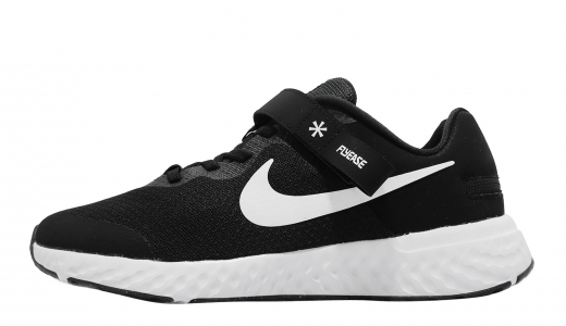 Nike Revolution 6 Flyease GS Next Nature Black Smoke Grey Black/White-sk Smoke Grey DO5065003