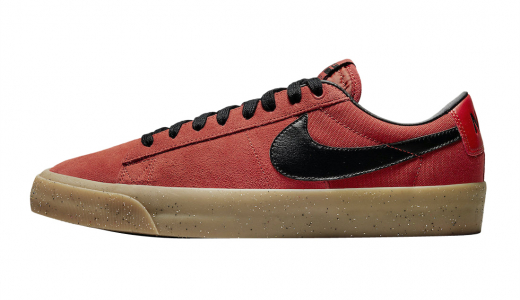 Nike SB Blazer Low GT Cinnabar Red/Black-Gum DC7695-600