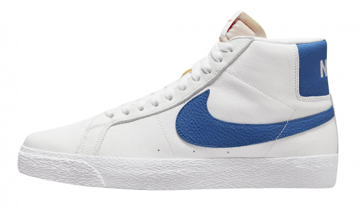 Nike SB Blazer Mid ISO White Blue White/Blue DH6970-100