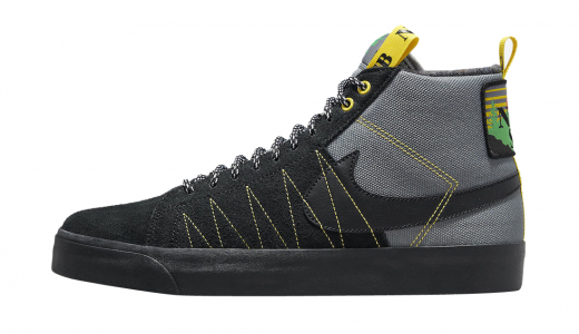 Nike SB Blazer Mid Premium Acclimate Pack Oregon Cool Grey/Black-White-Yellow Strike DC8903-001