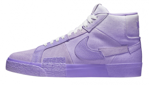 Nike SB Blazer Mid PRM Lilac Lilac/Lilac-White-Lilac DR9087-555