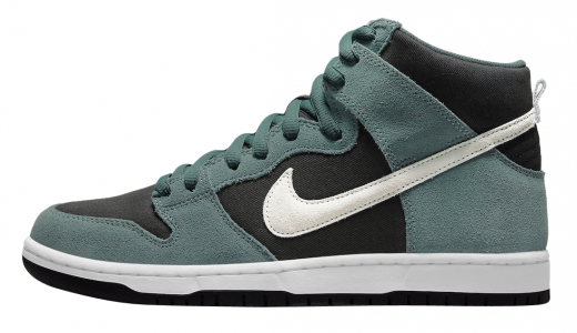 Nike SB Dunk High Green Suede Black/Green DQ3757-300