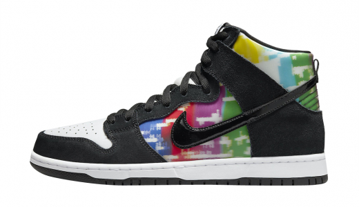 Nike SB Dunk High TV Signal Black/Multi CZ2253-100