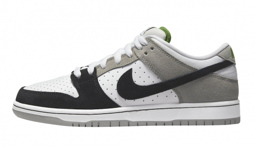 Nike SB Dunk Low Chlorophyll Medium Grey/White-Chlorophyll-Black BQ6817-011