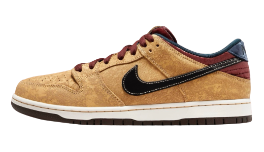 Nike SB Dunk Low City of Cinema Celestial Gold/Black-Dark Team Red-Armory Navy-Baroque Brown FZ1278-200