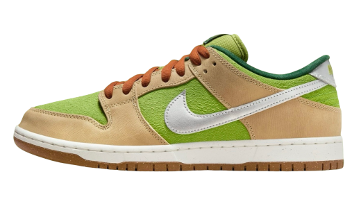 Nike SB Dunk Low Escargot Sesame/Metallic Silver-Pear-Fir-Sail-Light British Tan FQ7585-200