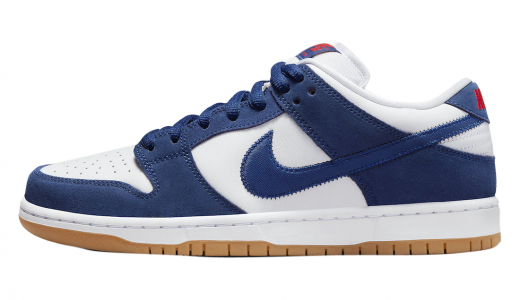 Nike SB Dunk Low LA Dodgers Deep Royal Blue/White-Sport Red-Gum Light Brown DO9395-400