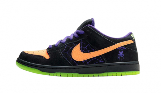 Nike SB Dunk Low Night of Mischief Black/Total Orange-Court Purple-Volt BQ6817-006