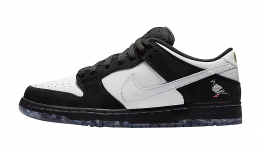 Nike SB Dunk Low Panda Pigeon Black/Green Gusto-White BV1310-013