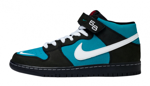 Nike SB Dunk Mid Griffey Black/White-Black-Fresh Water CV5474-001