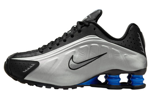 Nike Shox R4 Metallic Silver / Black / Racer Blue Metallic Silver/Black/Racer Blue AR3565-006