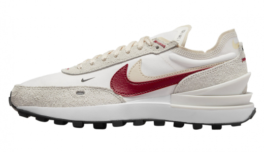 Nike Waffle One Double Swoosh White/Sail-Red DX4309-100