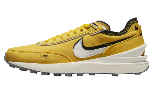 Nike Waffle One Yellow Black Yellow/Black-White DO9782-700