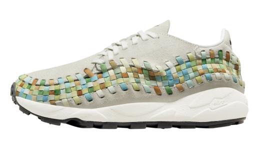 Nike WMNS Air Footscape Woven Rainbow Summit White/Black-Sail-Multi-Color FB1959-101