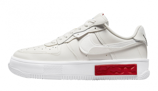 Nike WMNS Air Force 1 Fontanka Phantom Phantom/Phantom-White-University Red DH1290-001