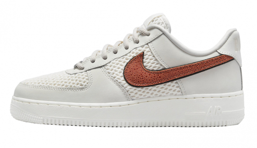 Nike WMNS Air Force 1 Low Light Bone Sail Sail/Orange Trance-Black-Metallic Silver-Phantom DZ5228-100