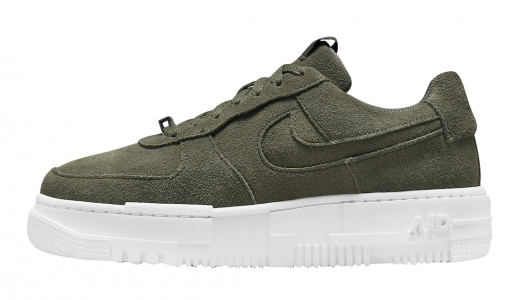 Nike WMNS Air Force 1 Low Pixel Dark Green Dark Green/White DQ5570-300