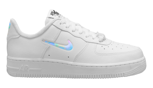 Nike WMNS Air Force 1 Low Tie-Dye Swoosh White/Multi Color-Black FB8251-100