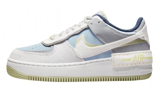 Nike WMNS Air Force 1 Shadow Bright Side White/Grey-Blue DQ5075-411