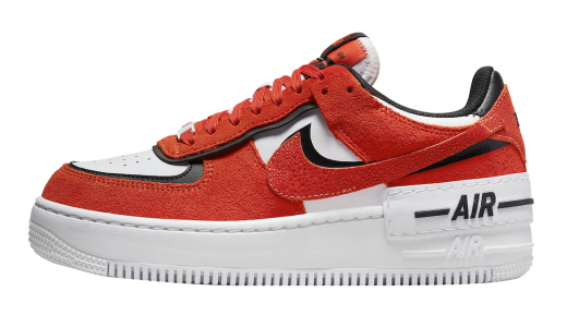 Nike WMNS Air Force 1 Shadow Chicago White/Red-Black DQ8586-800