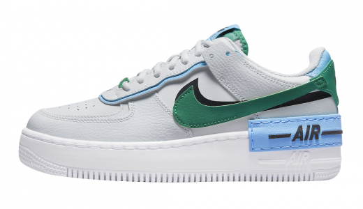 Nike WMNS Air Force 1 Shadow Photon Dust Malachite Photon Dust/Malachite-Black CI0919-004