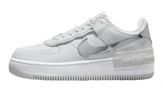 Nike WMNS Air Force 1 Shadow White Chrome White/Chrome DQ0837-100