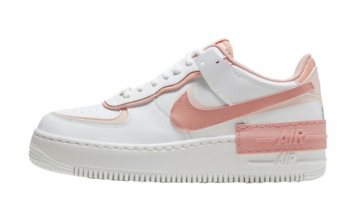 Nike WMNS Air Force 1 Shadow White Pink Summit White/Washed Coral-Pink Quartz CJ1641-101