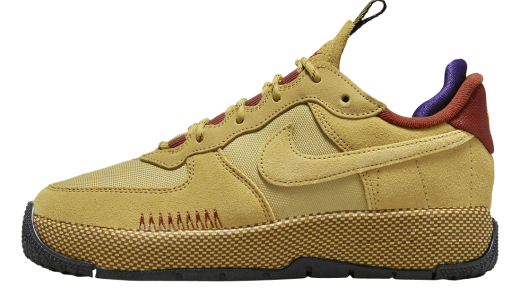 Nike WMNS Air Force 1 Wild Wheat Gold Wheat Gold/Wheat Gold-Rugged Orange FB2348-700