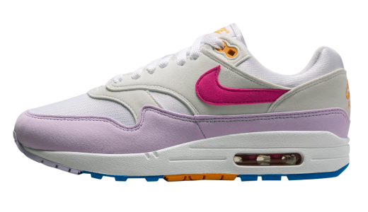 Nike WMNS Air Max 1 Alchemy Pink White/Alchemy Pink-Photo Blue-Sundial-Lilac Bloom HF5071-100