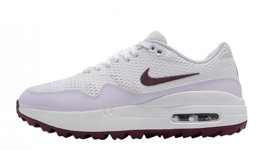 Nike WMNS Air Max 1 Golf White Villain Red White/Villain Red-barely Grape CI7736103