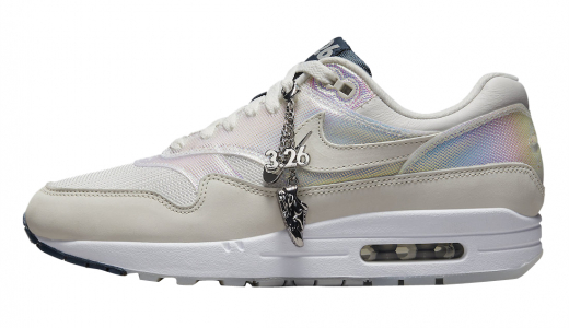 Nike WMNS Air Max 1 La Ville Lumière White/Neutral Grey-Metallic Silver-Black DQ9326-100