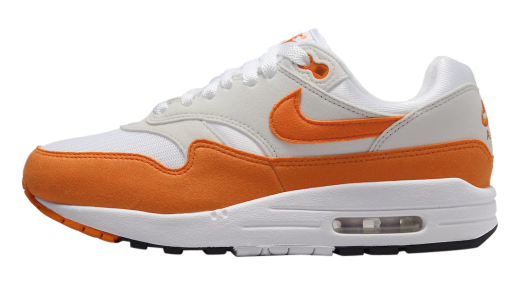 Nike WMNS Air Max 1 Safety Orange Neutral Grey/Safety Orange-White-Black DZ2628-002