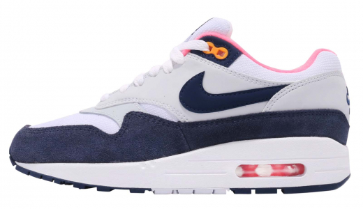 Nike WMNS Air Max 1 White Midnight Navy White/Midnight Navy 319986116