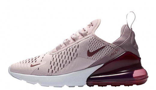 Nike WMNS Air Max 270 Barely Rose Barely Rose/Vintage Wine-Elemental Rose-White AH6789-601