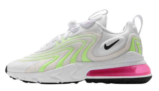 Nike WMNS Air Max 270 React ENG White Black Ghost Green White/Black-ghost Green CK2608100