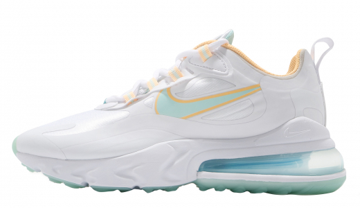 Nike WMNS Air Max 270 React White Light Dew Melon Tint White/Light Dew-melon Tint DJ3027100