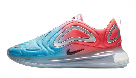 Nike WMNS Air Max 720 Pink Sea Lava Glow/Blue Fury/Total Orange/Black AR9293-600