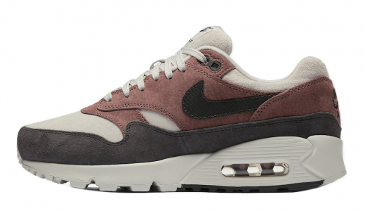 Nike WMNS Air Max 90/1 Red Sepia Red Sepia/Oil Grey-Vast Grey AQ1273-200