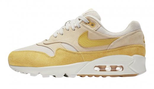 Nike WMNS Air Max 90/1 Wheat Gold Guava Ice/Wheat Gold-Summit White AQ1273-800