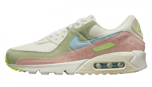 Nike WMNS Air Max 90 Easter Leopard Sail/Green-Pink DX3380-100