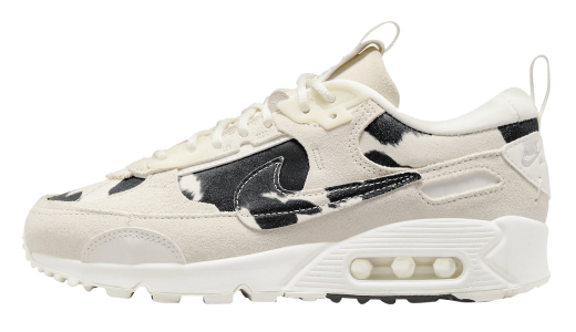 Nike WMNS Air Max 90 Futura Cow Print Cream/Black FN7170-133