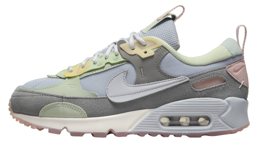 Nike WMNS Air Max 90 Futura Grey Pastel Grey/Blue-Green DM9922-001