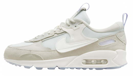 Nike WMNS Air Max 90 Futura Summit White Light Bone. Summit White/Light Bone-Phantom-Summit White DM9922-102