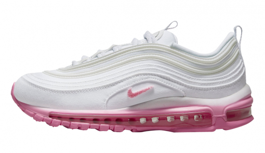 Nike WMNS Air Max 97 White Canvas Pink Chenille White/Pink Shell-Pink Foam FJ4549-100