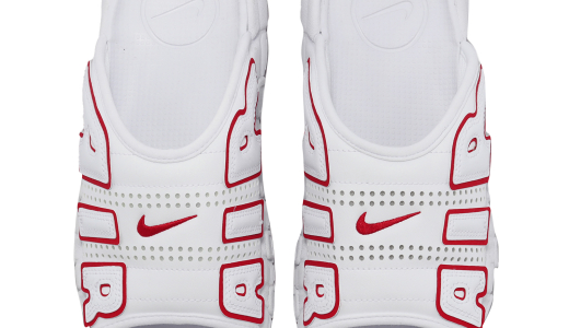 Nike WMNS Air More Uptempo Slide White University Red White/University Red-white FD9885100