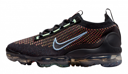 Nike WMNS Air VaporMax 2021 Black Multicolor Multi-Color/Lime Glow-Racer Pink-Black DO5886-900