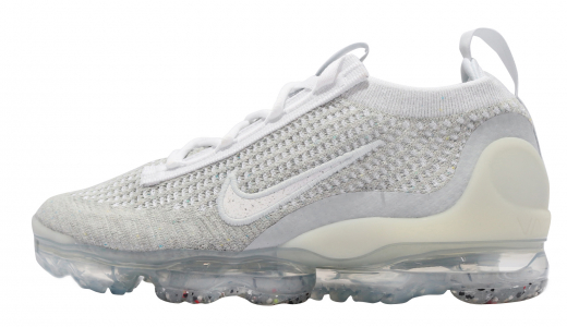 Nike WMNS Air Vapormax 2021 Flyknit White Pure Platinum White/White-pure Platinum DC4112100