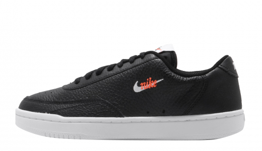 Nike WMNS Court Vintage PRM Black White Total Orange Black/White-total Orange CW1067002