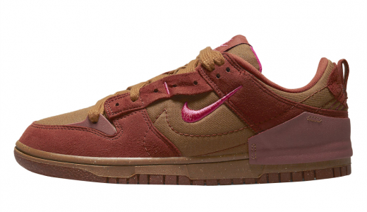 Nike WMNS Dunk Low Disrupt 2 Desert Bronze Desert Bronze/Pink Prime-Rugged Orange DH4402-200