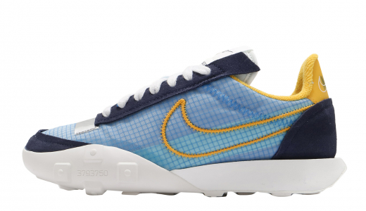 Nike WMNS Waffle Racer 2X Blackened Blue university Gold Blackened Blue/University Gold DC4467400